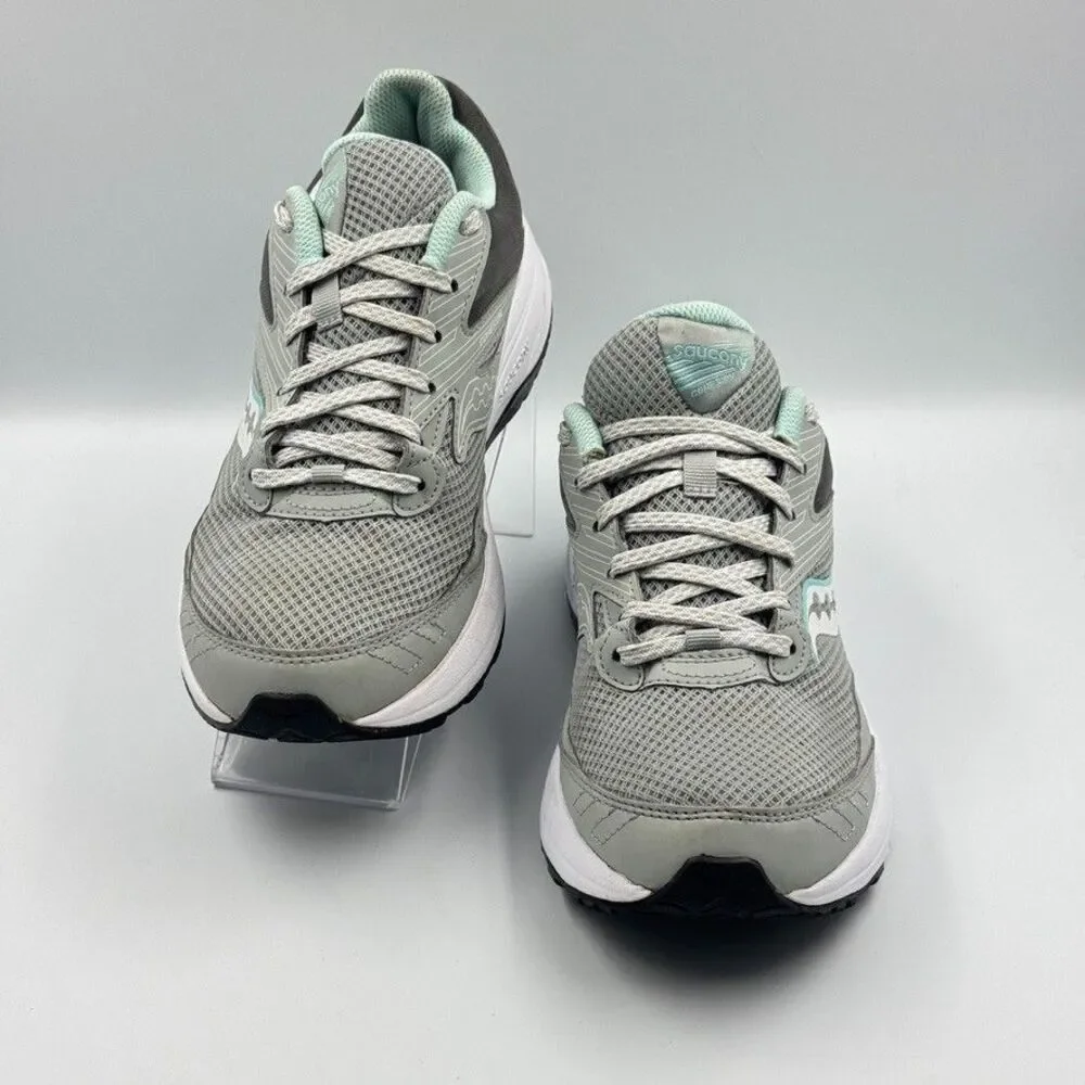 Saucony Women’s Sz 8.5 Cohesion 13 S10559-3 Gray Running Shoes Lace Up Low Top